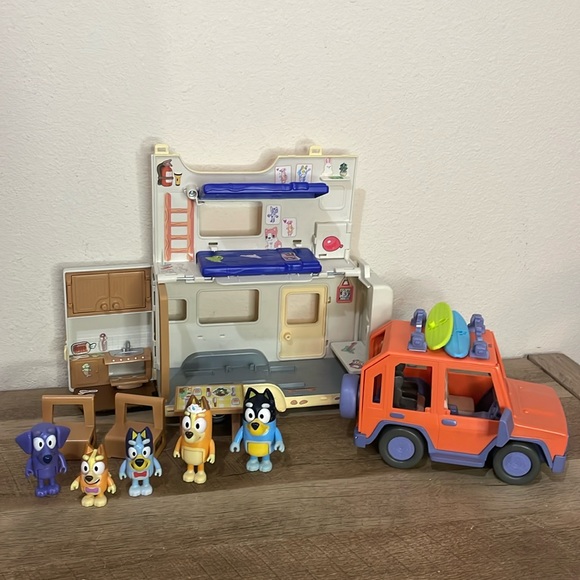 Bluey Toys Bluey Camper Set Poshmark